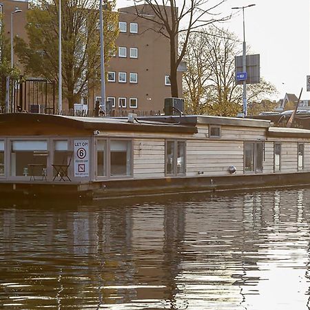 Houseboat Next To Amstel Amesterdão Exterior foto